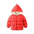 thumbnail image 2 of Hicidod Toddler Girl Coat Winter Down Coats for Kids Baby Boys Girls Warm Lightweight Puffer Jacket Cute Bear Hoods Down Coats Infant Outerwear, 2 of 7
