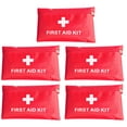 thumbnail image 1 of Miangastore 5 Pcs Sac de Rangement Rouge pour Premiers Secours Mini Pochette de Rangement pour Urgence, 1 of 8