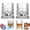 SET D, variant on Spinning Crystal Whiskey Glasses Set of 2 – 360° Rotating with LED‑Lit Crystal Base, Heavy Old Fashioned Glass Tumbler for Bourbon & Scotch, Gift for Men, Dad, Husband