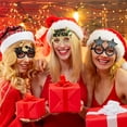 thumbnail image 5 of 6 Piezas 2024 Marco de Gafas de Feliz Año Nuevo 2024 Gafas de Fiesta de Nochevieja Decoración de Navidad Gafas de Disfraces Gafas Divertidas Creativas para Favores de Vacaciones de Navidad, 5 of 5