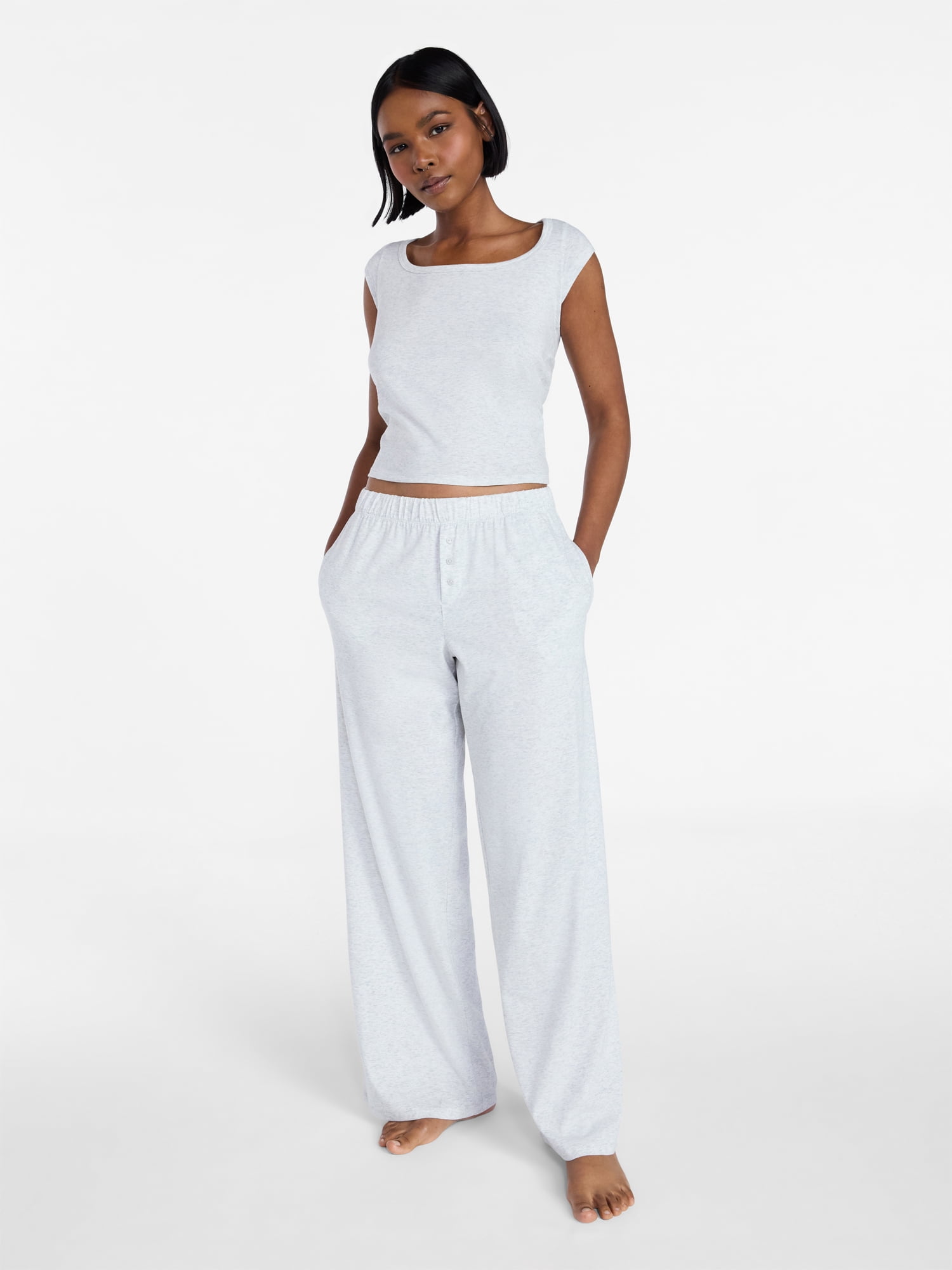 No Boundaries Cloud Core Sleepwear Pants, Women’s XXS-3X