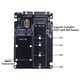 thumbnail image 2 of Carcasa de Disco Duro Externa NGFF A 3 Adaptador de SSD MSATA Placa Adaptadora de Protocolo M.2, 2 of 6