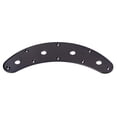 thumbnail image 2 of Guitar Parts Accessories 4-hole Arch Curved Control Plate For Jazz Bass Guitar (black), 2 of 2
