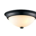 thumbnail image 4 of Trans Globe Lighting - Mod Space - Three Light Flushmount-Rubbed Oil Bronze, 4 of 6