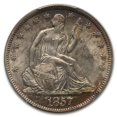thumbnail image 2 of 1857 Liberty Seated Half Dollar MS-65 PCGS, 2 of 3