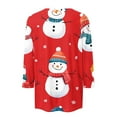 Womens Christmas Costumes Christmas Tree Graphic Tunic 3/4 Length
