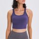 thumbnail image 4 of Sujetador Deportivo A Prueba De Golpes, I Shaped Back Yoga Bra Athletic Para Entusiastas De Los Deportes Para Correr ANGGREK Púrpura S, 4 of 6