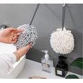 thumbnail image 4 of Hand Towels 4 Pcs Chenille Hand Towels With Hanging Loop, Quick Dry Towel For, 4 of 5
