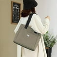 thumbnail image 5 of Tote Bags For Women Nylon Shoulder Bag Large Capacity Waterproof Crossbody Handbag For School Shopping Travel Work Daily Use, 5 of 5