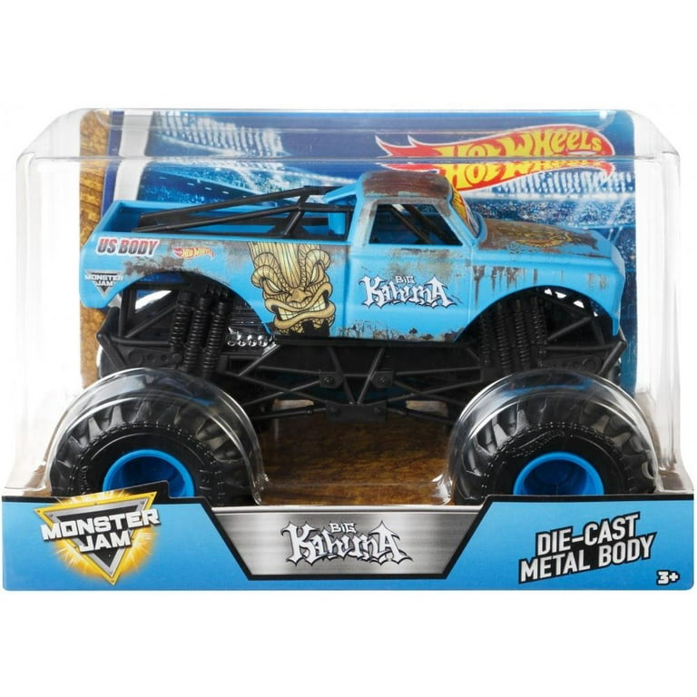Hot Wheels Monster Jam BIG KAHUNA Surfing 1:24 Monster Truck
