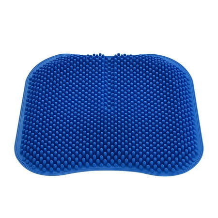 Gel Pads Silica Gel Car Seat Cushion Non Slip Chair Pad for Office Truck Home Breathable Silicone Massage Seat Cover 16.5 inch ()