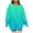 Green, variant on Black_Friday Deals Cyber and Monday Deals Hot6sl Women's Fashion Printed T-shirt Long Sleeves Blouse Round Neck Casual Tops Sweatshirt