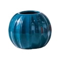 thumbnail image 1 of Jarrón de flores, maceta para suculentas, decoración del hogar, jarrón de cerámica, maceta, jarrón de mesa Azul oscuro, 1 of 9