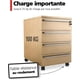 thumbnail image 2 of Juego de 4 ruedas para muebles de 1,5 - Ruedas de transporte con freno, máx. 25 kg por rueda - Ruedas giratorias para muebles de interior JM, 2 of 5