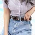 thumbnail image 6 of [2 Pack] Women's Belt, Fashion Cowhide with Pin Buckle Waist Belt for Jeans Pants, 6 of 8
