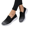 thumbnail image 2 of NOKIO Women'S Breathable Sneakers Comfy Women'S Active Footwear Women Breathable Lace Up Shoes Flats Casual Shoes Unisex Lightweight Work Shoes Sporty Breathable Slip Work Trainers, 2 of 8