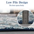 thumbnail image 6 of Yesfashion Carpets Area Rugs Washable 100% Polypropylene Turkish Indoor Wilton Rug Glamour-Abstract-Chloe GLM3407 Blue 5'3"*7'3", 6 of 7