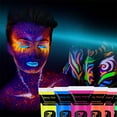 thumbnail image 3 of Women Fashion Glow In The Dark Fluorescent Paint 10ml Tube | Body Paint | & Long Lasting, 3 of 3