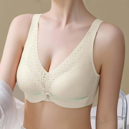 

TOWED22 Bras For Women Women s Push Up Bra Deep V Plunge Underwire T-Shirt Bra A