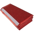 thumbnail image 4 of Northlight 26.75" Shiny Red Fabric Hexagonal Christmas Tree Collar, 4 of 7