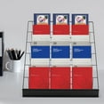 thumbnail image 5 of 6 Tiers Black Book Rack & Magazine Rack, Tabletop Book Display Stand for Studying Room, 5 of 18
