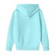 thumbnail image 5 of Moonsky Sudadera con capucha y cordón HUNTRX, estampado de grupo de chicas coreanas, jersey corto, suave y cómodo, top de manga larga para primavera y otoño.,Azul claro,140, 5 of 5