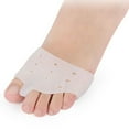 thumbnail image 1 of Almohadillas metatarsianas para medio dedo, amortiguación para el alivio del juanete, material transpirable, diseño ergonómico, para estar de pie, soporte para el arco, acolchado suave,, 1 of 2