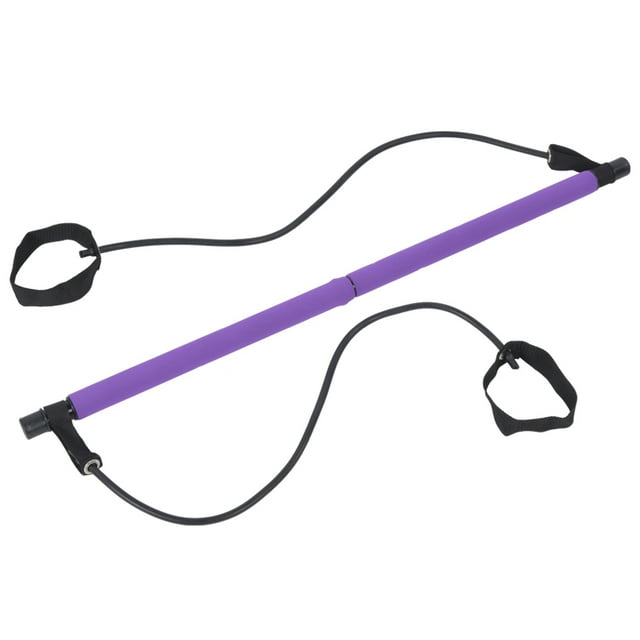 Stick Pilates de Yoga Púrpura, Equipo de Ejercio Pilates Multifuncional Pilates, Para Yoga para Ejercio de Todo El Cuerpo, Embellero La Oficina de Piernas