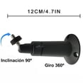 thumbnail image 3 of Soporte Base Para Cámaras de Seguridad CCTV Zinker, Universal, Redondo, Aluminio, Negro, 3 of 5