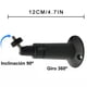 thumbnail image 3 of Soporte Base Para Cámaras de Seguridad CCTV Zinker, Universal, Redondo, Aluminio, Negro, 3 of 5