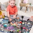 thumbnail image 4 of Travelwant Kids Rug Carpet Playmat City Life Extra Large Learn Have Fun Safe, Children's Educational, Road Traffic System, Multi Color Activity Centerpiece Play Mat, 4 of 8