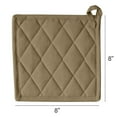 thumbnail image 2 of Lot de 2 porte-pots en coton gaufré Fabstyles Solo, 2 of 5
