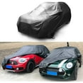thumbnail image 1 of Car Cover All Weather Waterproof Dust Rain Resistant Rain Protection for Cooper R60 F54 F55 F60 Clubman Countryman (Black) (Four-Door), 1 of 6
