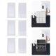 thumbnail image 4 of 3Pairs Plastic Remote Control Strong Hanger Key Wall Racks Holder Sticky Hook, 4 of 7