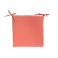 thumbnail image 1 of Solid Outdoor Chairpad Orange - Set of 2, 1 of 2