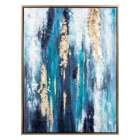 UPC 024052406696 product image for Dinorah Wall Art-Color:Teal Blue,Style:Contemporary | upcitemdb.com