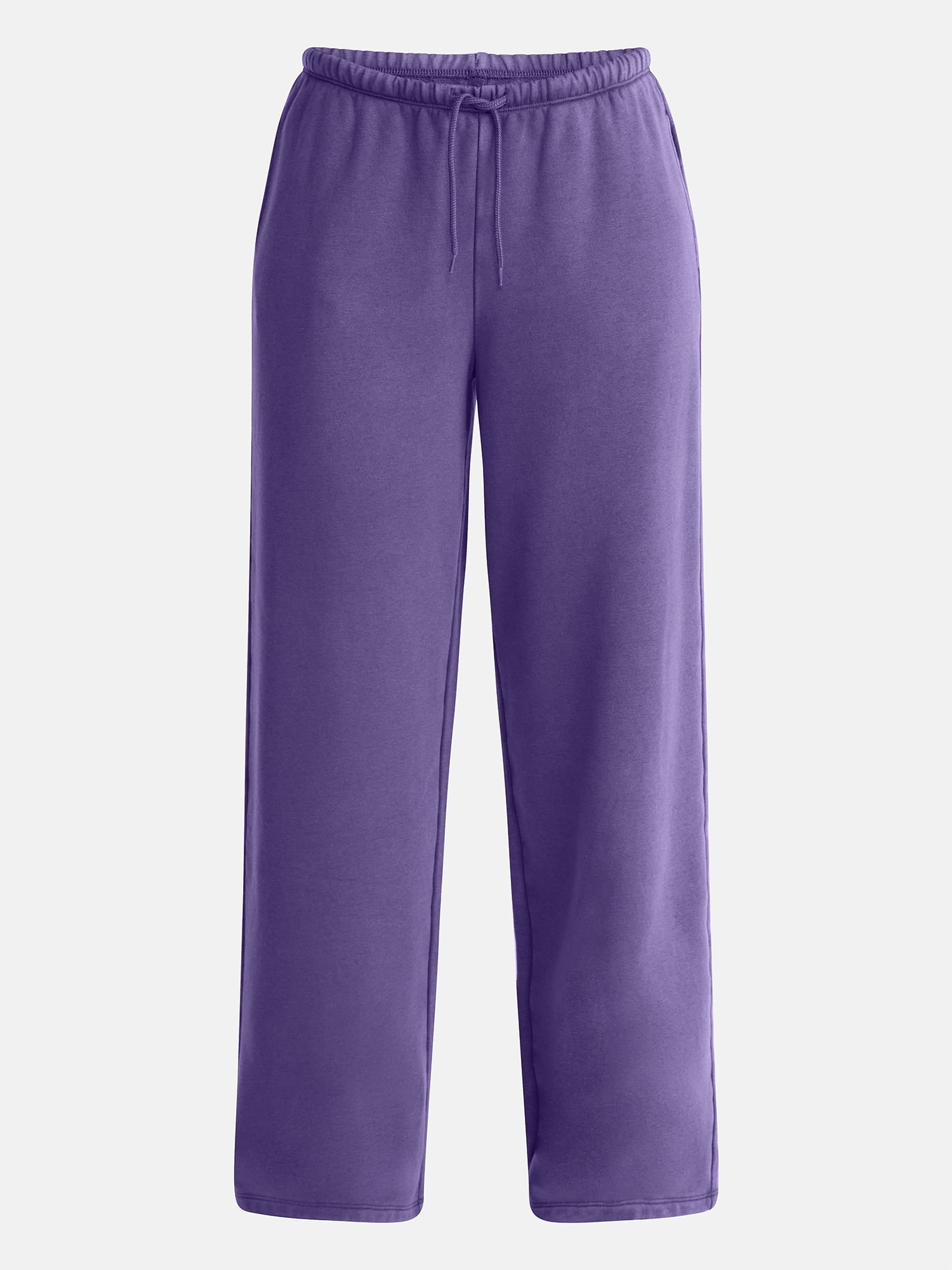 No Boundaries Mini Waist Fleece Pants, 30'' Inseam, Women’s XXS-XXL