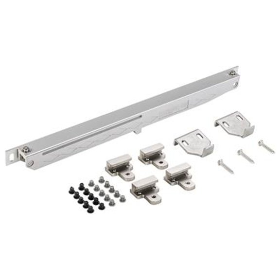 National Hardware N187-082 Interior Sliding Door Soft Closing Kit, Satin Nickel - Quantity 2
