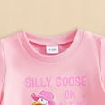 thumbnail image 4 of NOLDARES Baby Outfit Toddler Girl Short Sleeve T Shirts Shorts Set 2Pcs Infant Summer Clothes(Pink,2-3 Years), 4 of 7