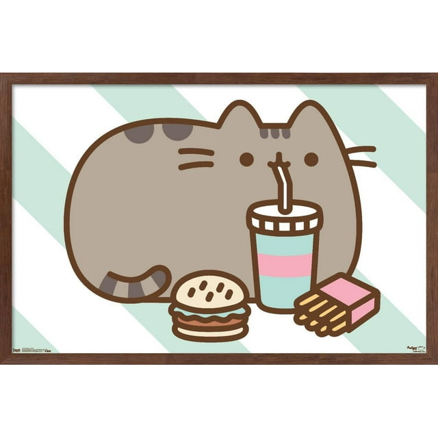 Pusheen - Food Wall Poster, 14.725" x 22.375"