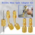 thumbnail image 3 of R410A Mini Split Adapter Kit, Swivel Adapters, para System Air Conditioner HVAC, 3 of 7