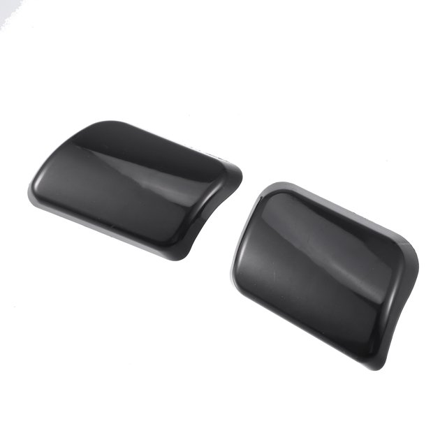 Delantero Izquierdo Derecho Parachoques Faro Arandela Tapa para Volvo- 2uds Negro
