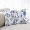 thumbnail image 2 of Farmhouse Flowers Pastoral Throw Pillow Cover, Pillowcase Protectors with Zipper, Breathable Decorative Lumbar Pillow Case Cover, Pillow Shams for Couch Sofa 12x20Inch, 2 of 7