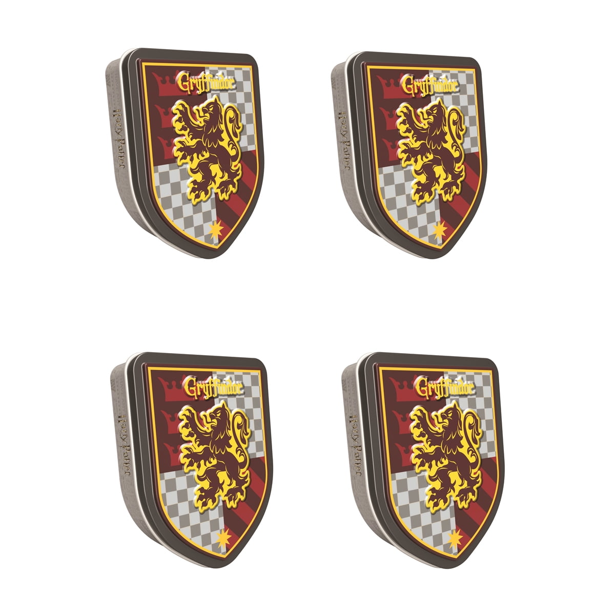 Jelly Belly Harry Potter Crest Tins, Set of Four 1 oz Tins (Gryffindor)