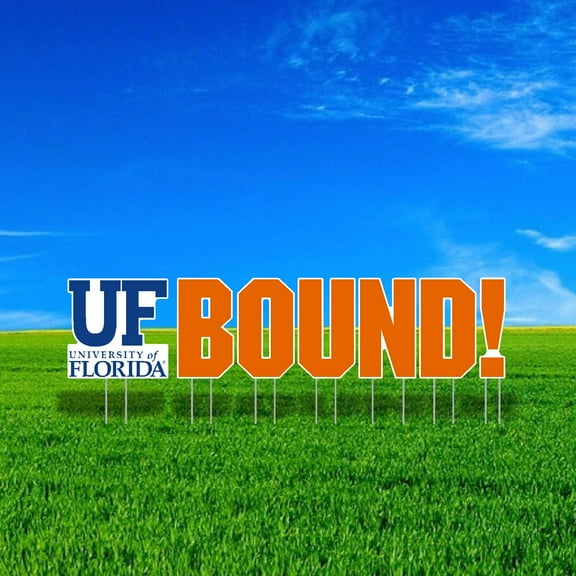 University of Florida BOUND Mascot Yard Sign Set