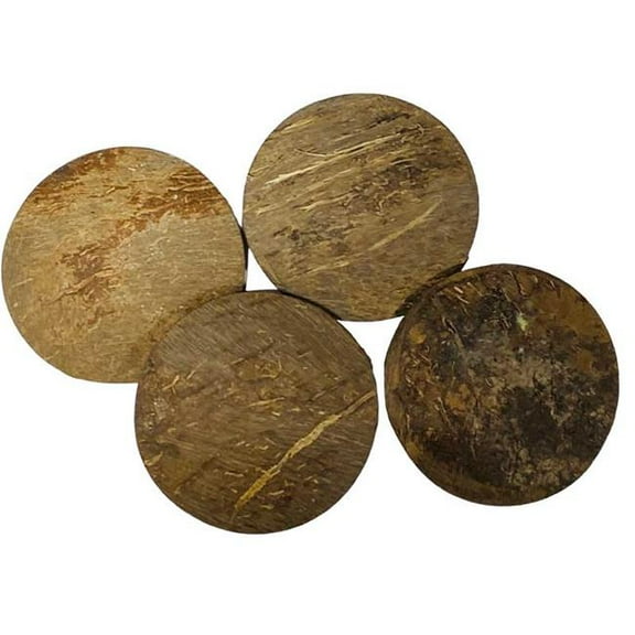 AzureGreen VCHAMA Chamalongo Coconut Tops Divination - Set of 4