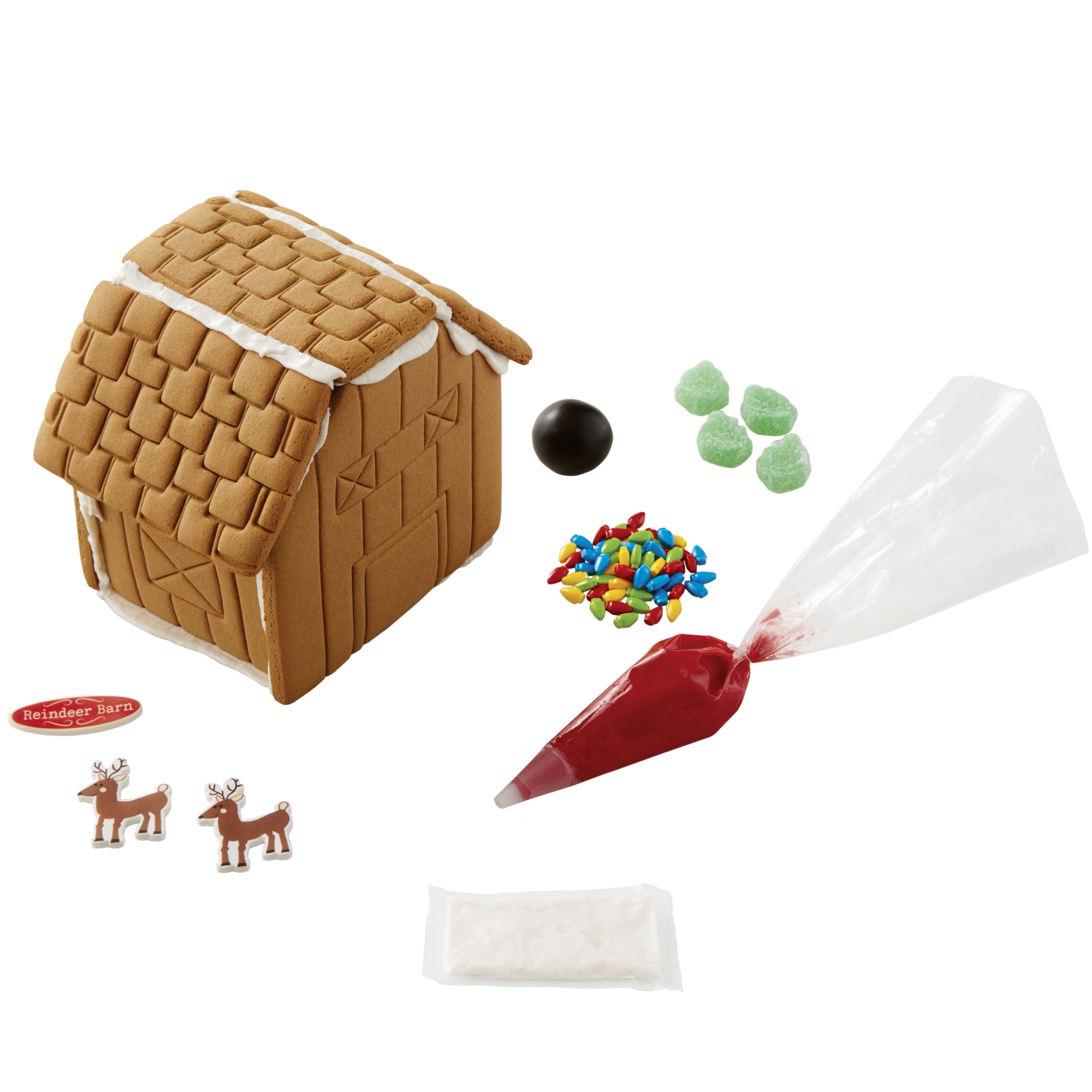 Barn Gingerbread Kit