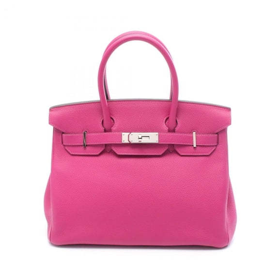 Pre-Owned Hermes Birkin 30 Handbag, Leather Togo, Women's, Pink