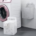 thumbnail image 4 of Foldable Laundry Hamper Wall Laundry Basket Household Plastic Laundry Baskets, 4 of 5