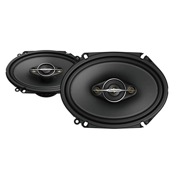 T-Spec TS-A6881F 6 x 8 in. 350W Pioneer 4-Way Coaxial Speakers, Bronze
